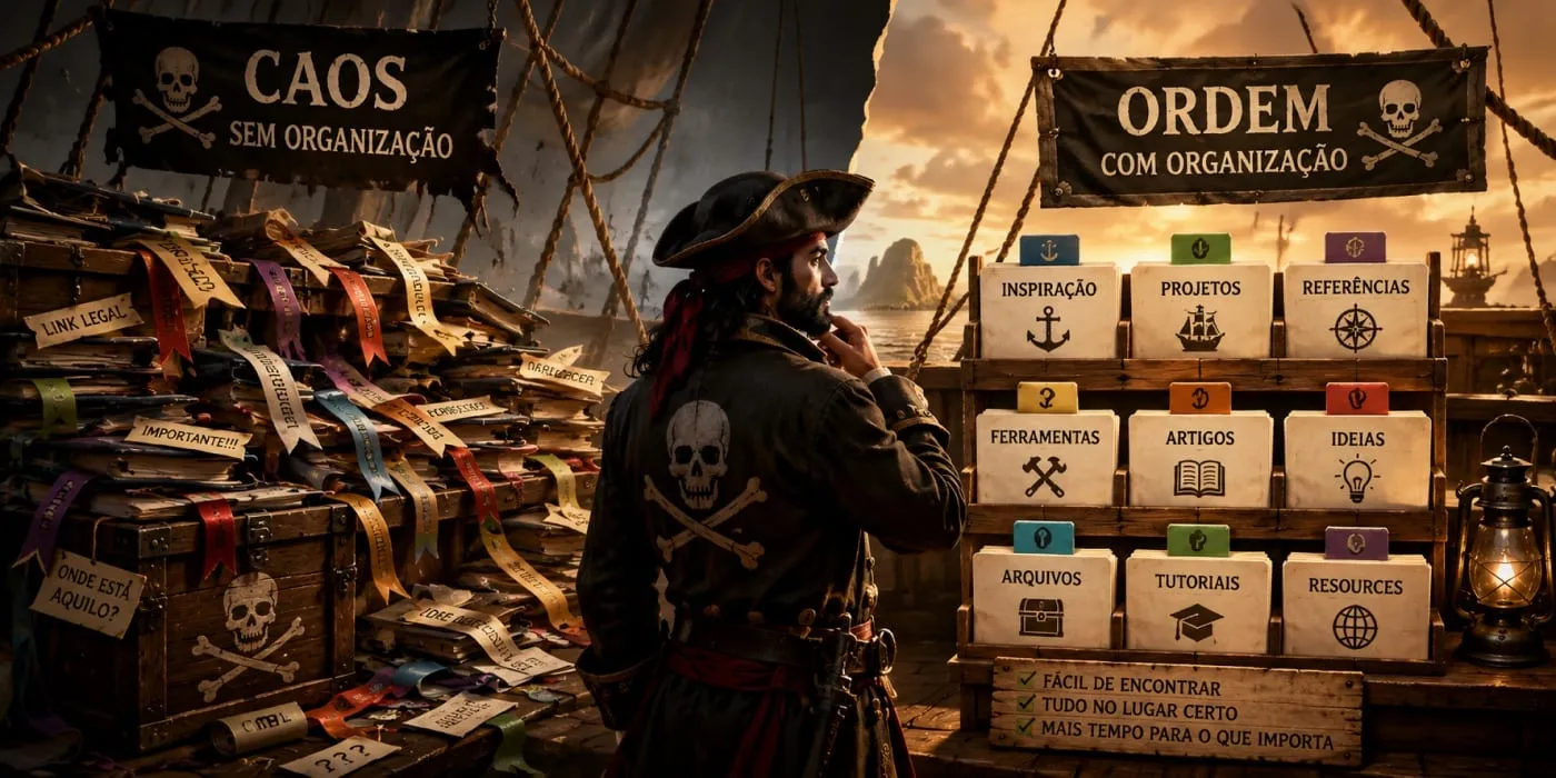 Como Gerenciar e Organizar seus Favoritos: Chrome + Raindrop.io